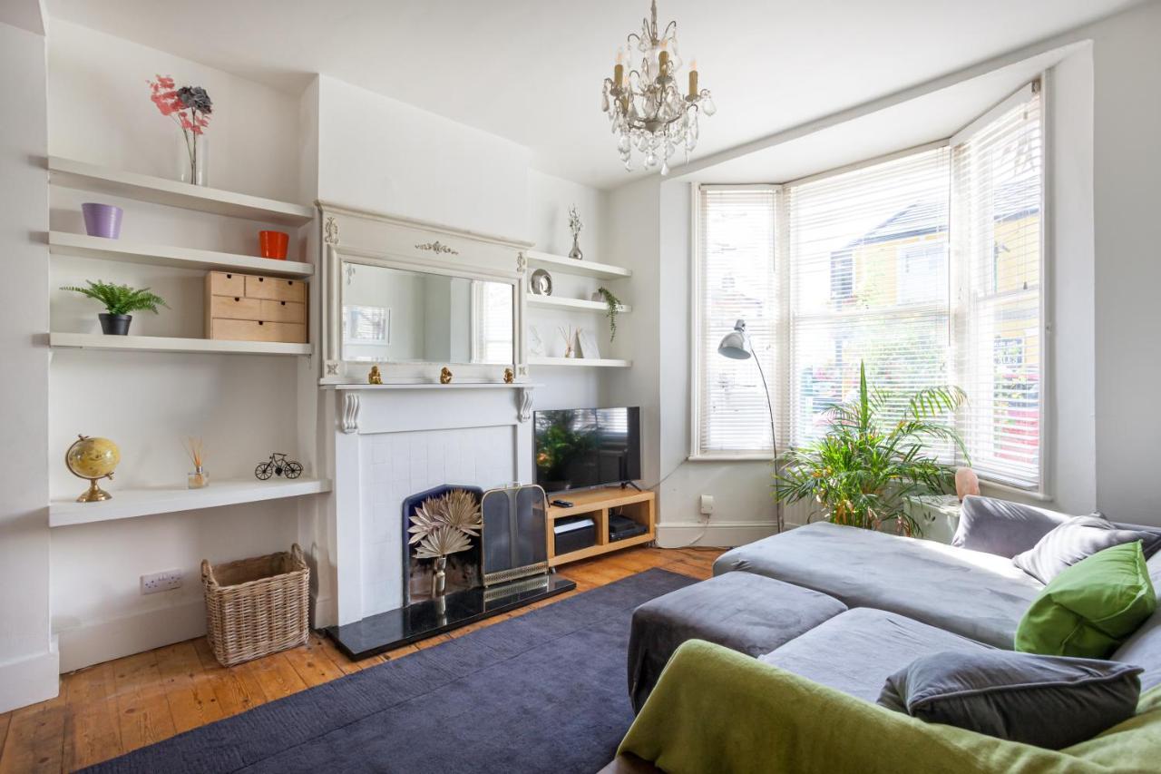 King Bd, Spacious 4Bd Victorian In Hove, 5 Mins From Beach! Villa Exterior photo