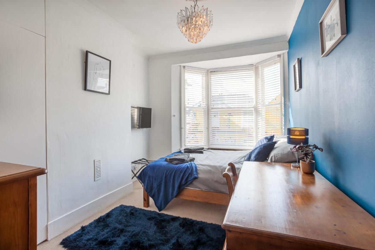 King Bd, Spacious 4Bd Victorian In Hove, 5 Mins From Beach! Villa Exterior photo